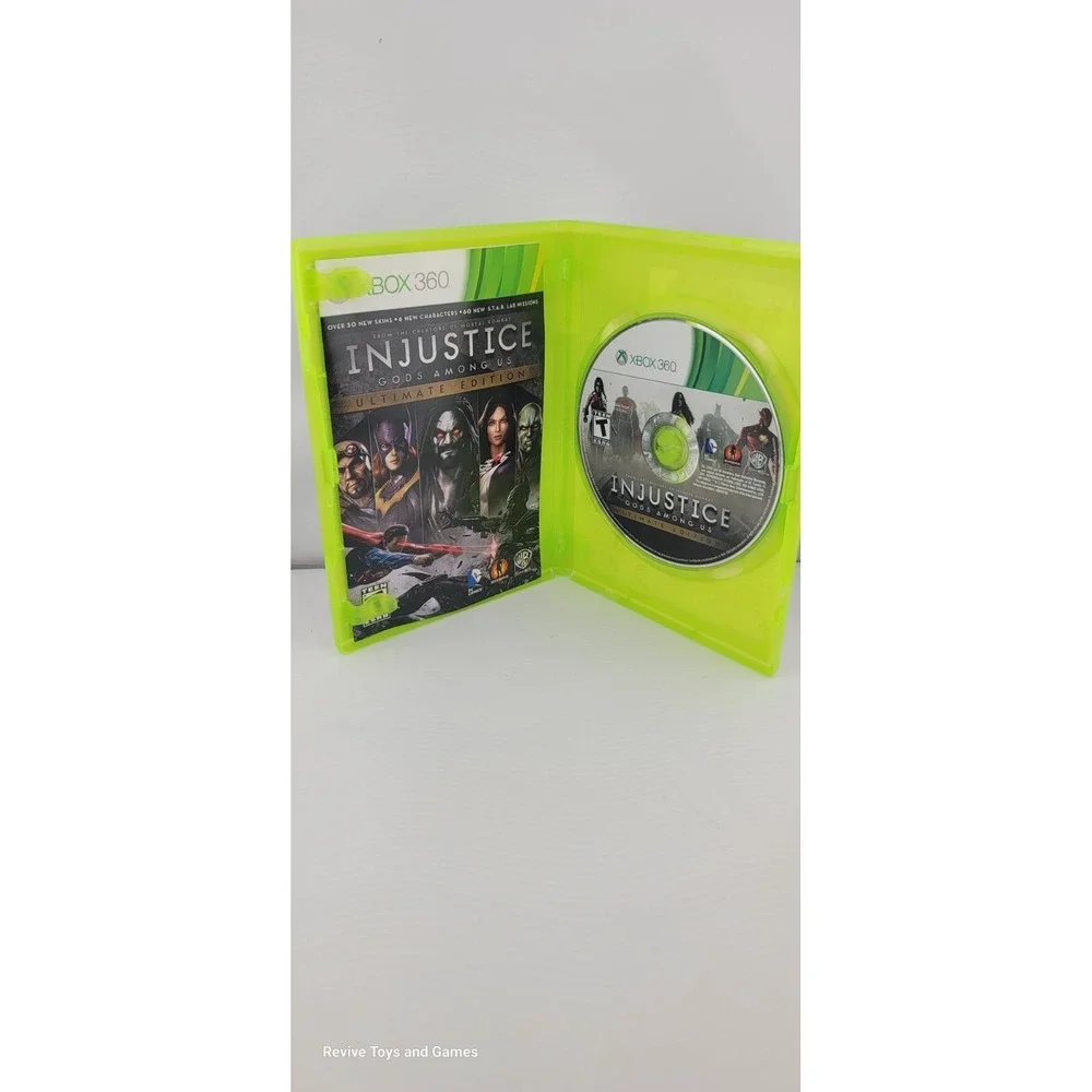Injustice Gods Among Us Ultimate Edition (Microsoft Xbox 360, 2013) CIB Complete